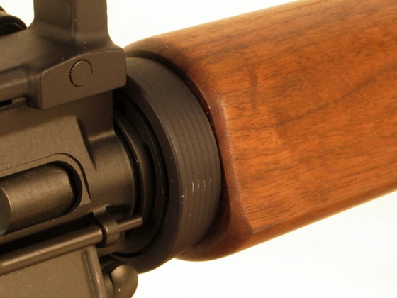 wood ar15 carbine hand guard